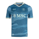 Camisa Napoli Edição especial 24/25 - Torcedor EA7 Masculina - Azul - (Pronta entrega)