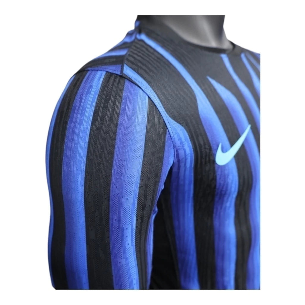 Camisa Inter de Milão I 25/26 manga longa - Jogador Nike Masculina - Azul