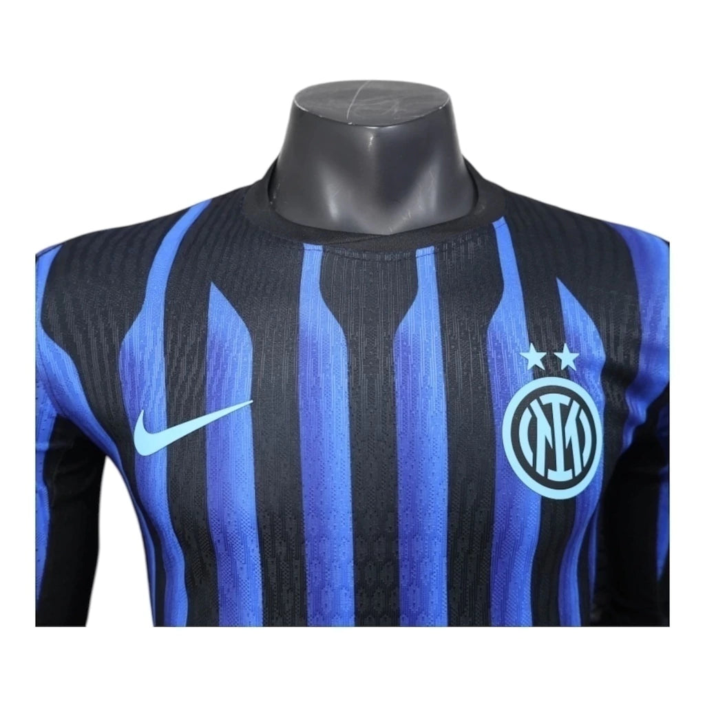 Camisa Inter de Milão I 25/26 manga longa - Jogador Nike Masculina - Azul