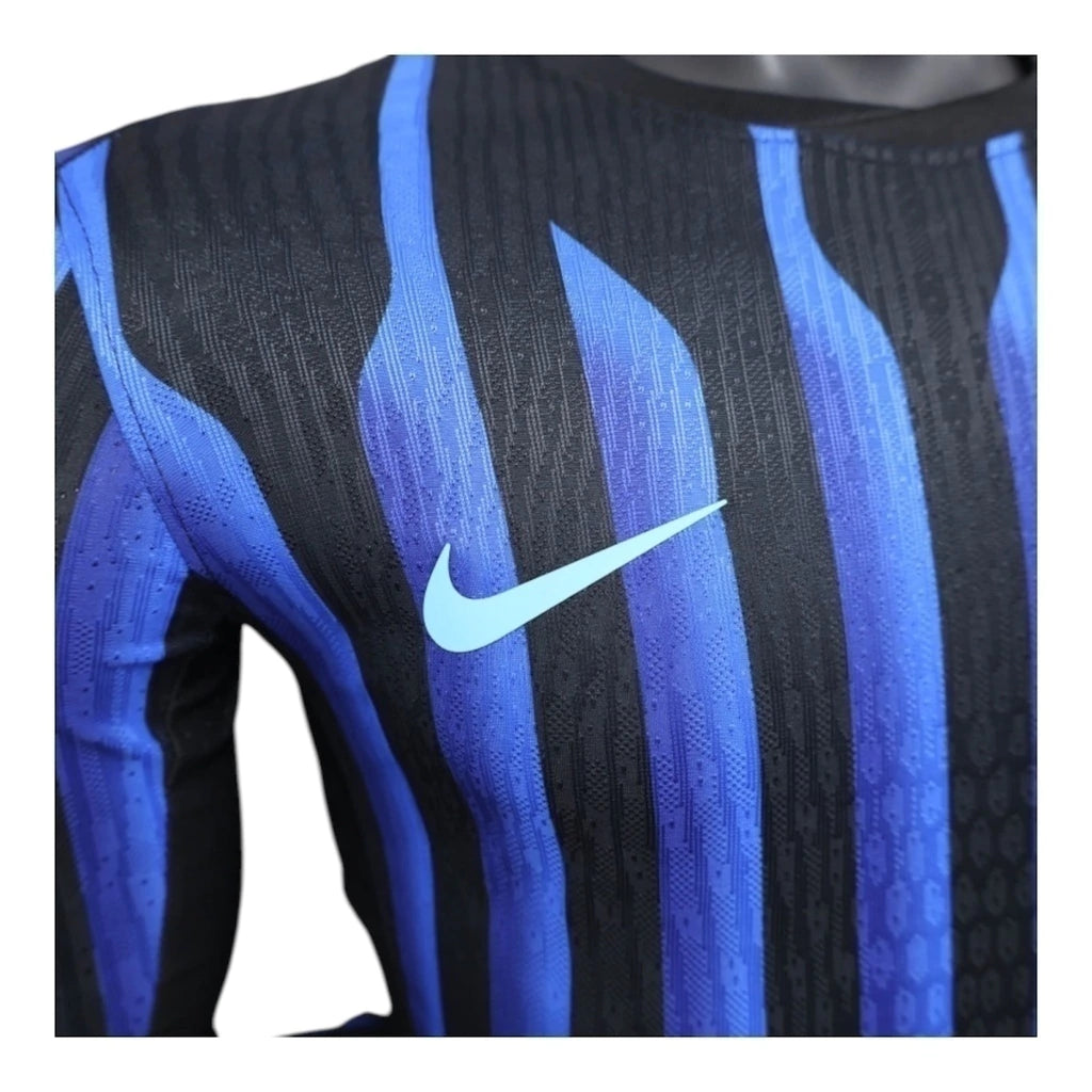 Camisa Inter de Milão I 25/26 manga longa - Jogador Nike Masculina - Azul