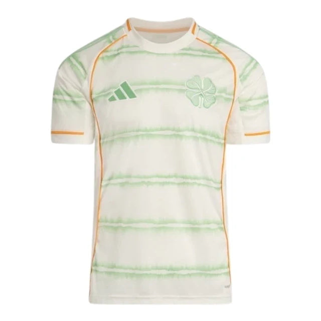 Camisa Celtic III 25/26 - Torcedor Adidas Masculina - Branca e verde